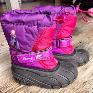Disney X Sorel Children’s Snow Flurry Frozen 2 Boot - Anna Edition
